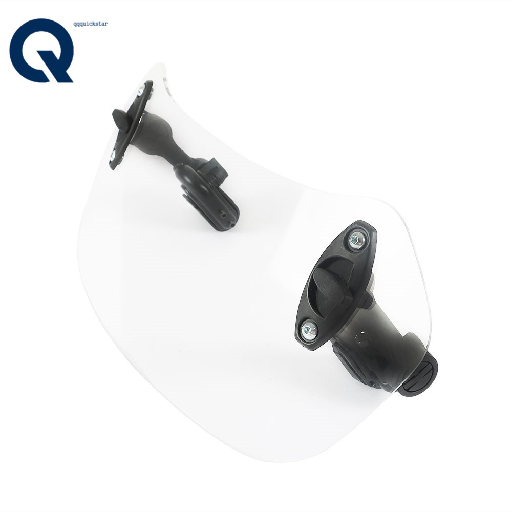 Universal Motorcycle Windshield Extension Adjustable Clip-on Windscreen Extender