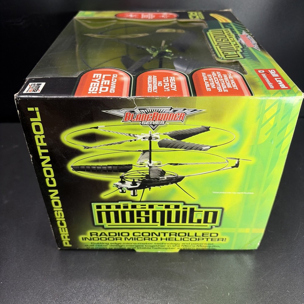 RadioShack Micro Mosquito Remote Control Model Helicopter Blade Runner