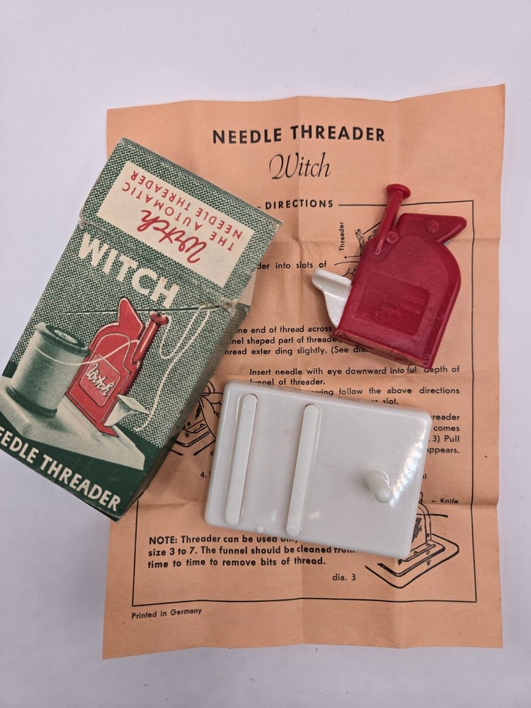Vintage Witch Automatic Needle Threader Western Germany