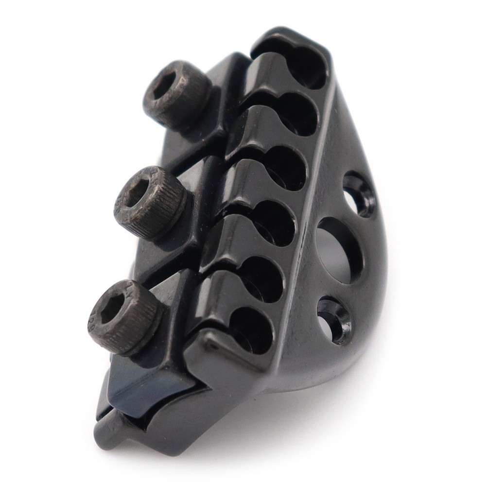 6 String Headless Electric Guitar Roller Tremolo Bridge with String Locks Black