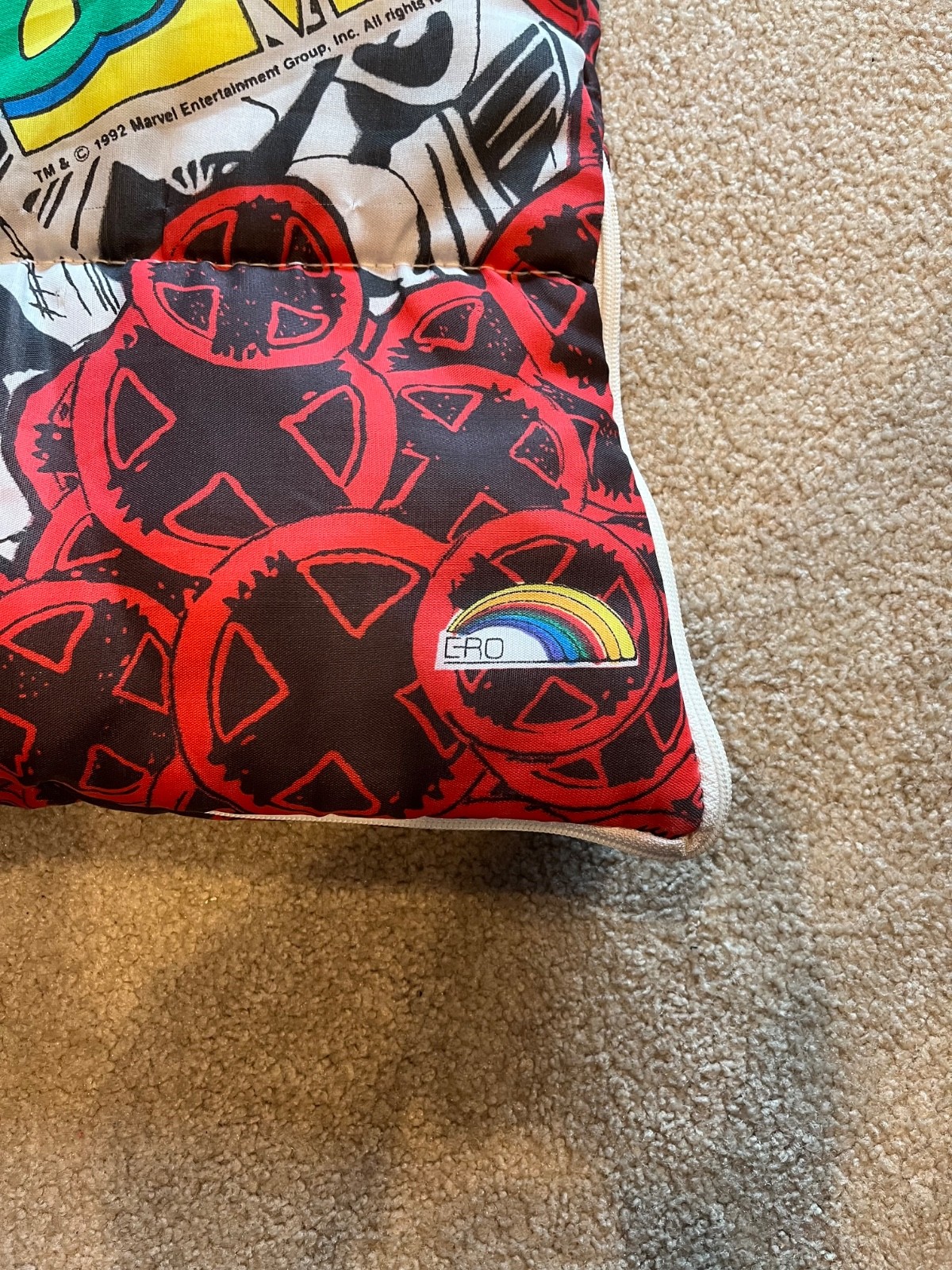 Rare Vintage The Uncanny X-Men Marvel Youth Sleeping Bag