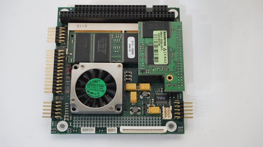 KONTRON MOPSLCD6 266MHZ SINGLE BOARD COMPUTER SBC +32MB CHIPDISK/32-IDE PC/104