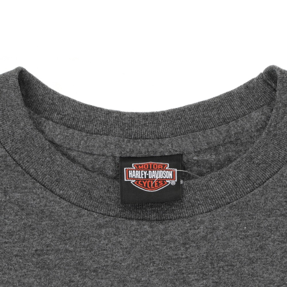 Grey Harley Davidson Graphic Tee