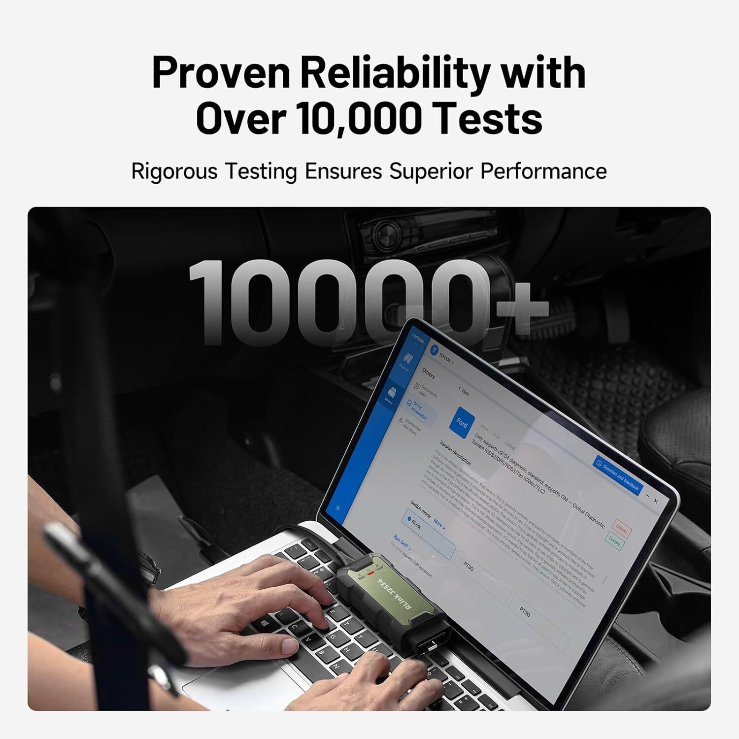 TOPDON RLink J2534 Pass-Thru Programmer OEM Reprogramming and Diagnostics Tool