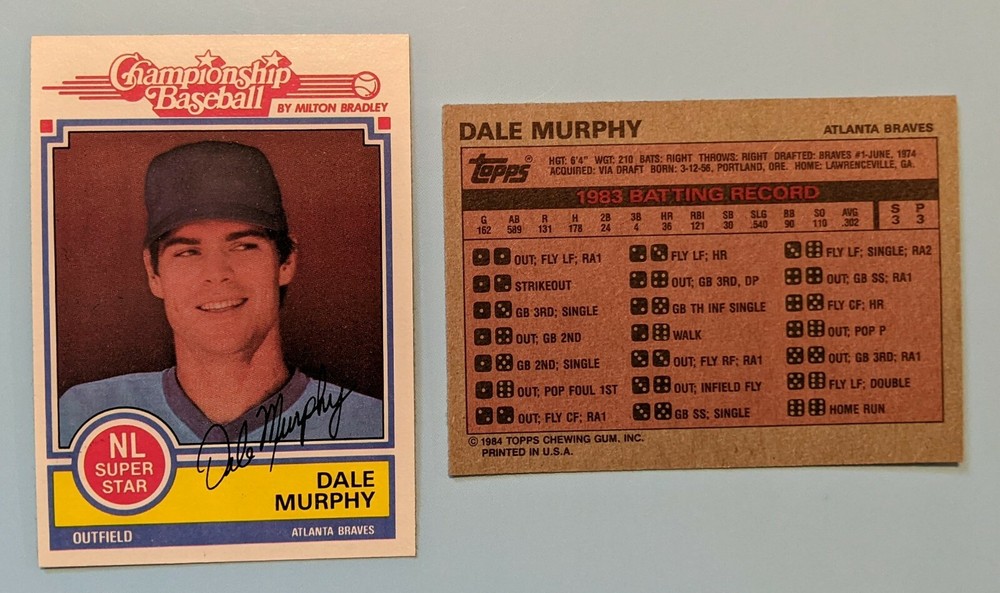 Dale Murphy - U Pick from 150 different oddball issues