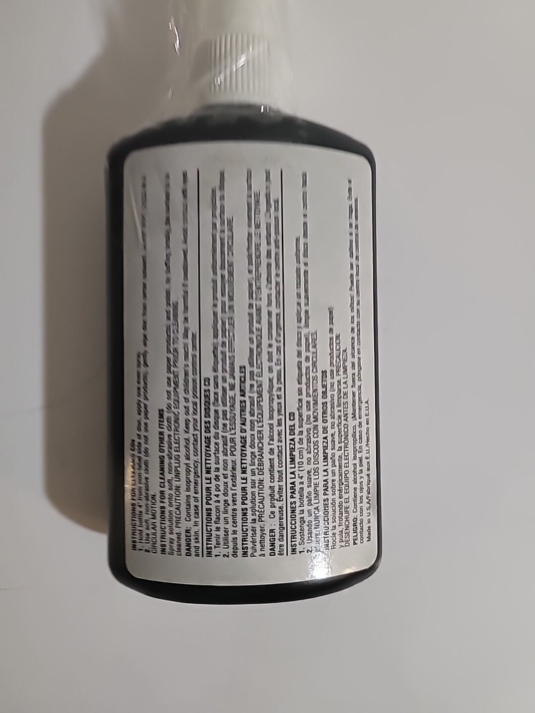 Maxwell Disc Electronic Cleaner 4oz Solution VTG New