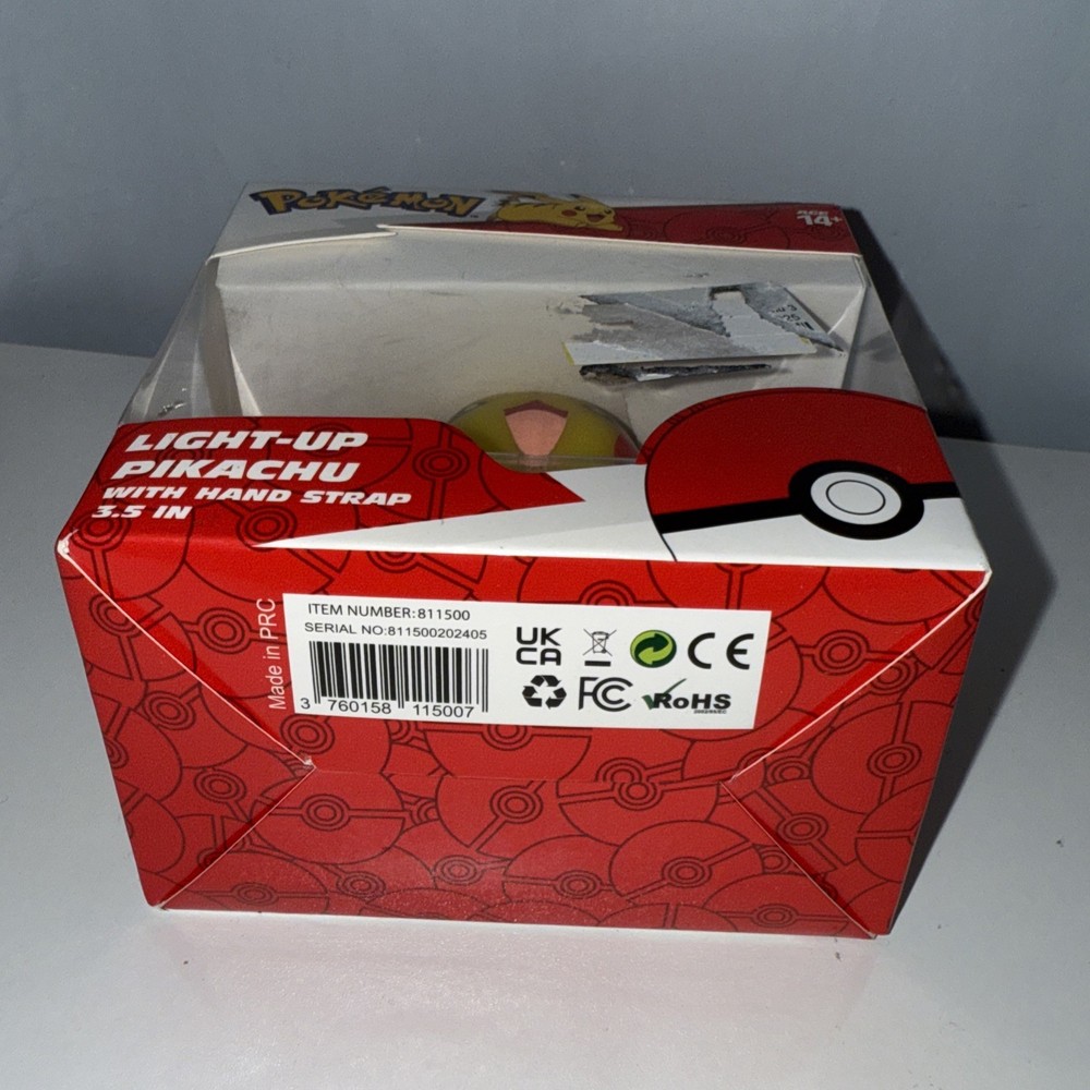 Pokémon Pikachu 3.5" Light-Up Figure with Hand Strap
