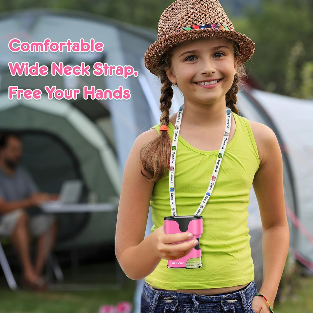 1000X Handheld Microscope for Kids 4K 2.0" Screen Rechargeable Mini