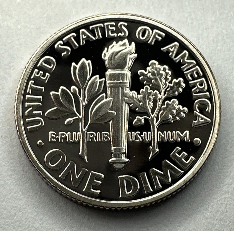 2001-S Roosevelt Proof Dime 10cent Coin from US Mint Proof Set