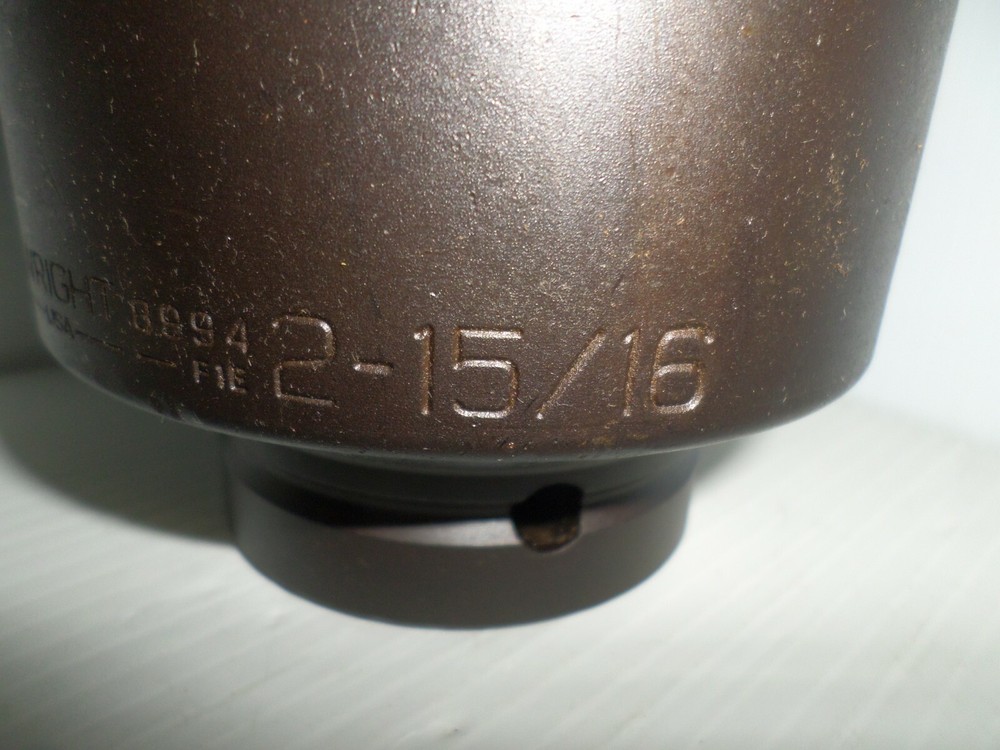 ⭐NEW⭐ Wright 8994 2-15/16" IMPACT SOCKET 1" DRIVE DEEP