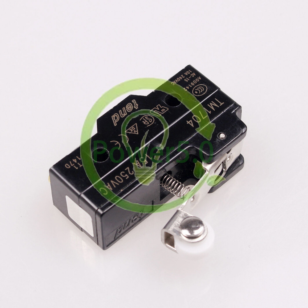 New 250V 15 Amp TM-1704 Short Hinge Roller Lever Micro Limit Switch