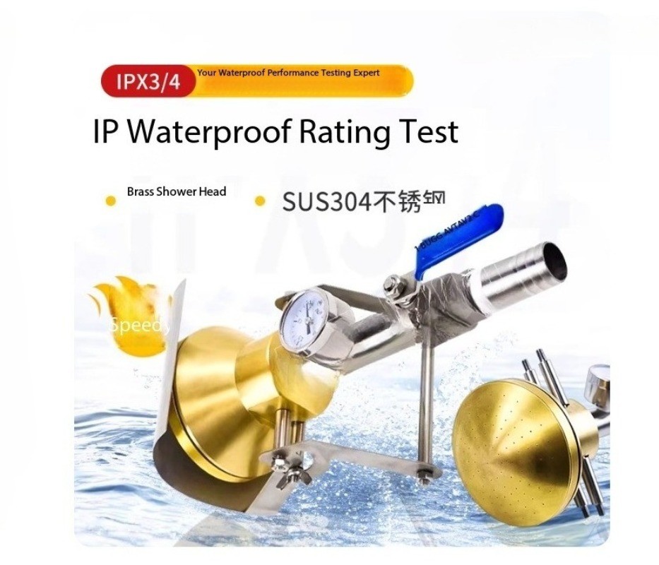 IPX3 Handheld Showerhead / Splash-Proof Test Device IPX3 Spray Test Device