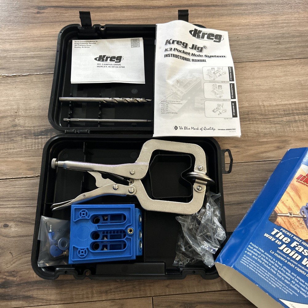 KREG k3 SP Pocket Hole Jig Tool Drill Guide