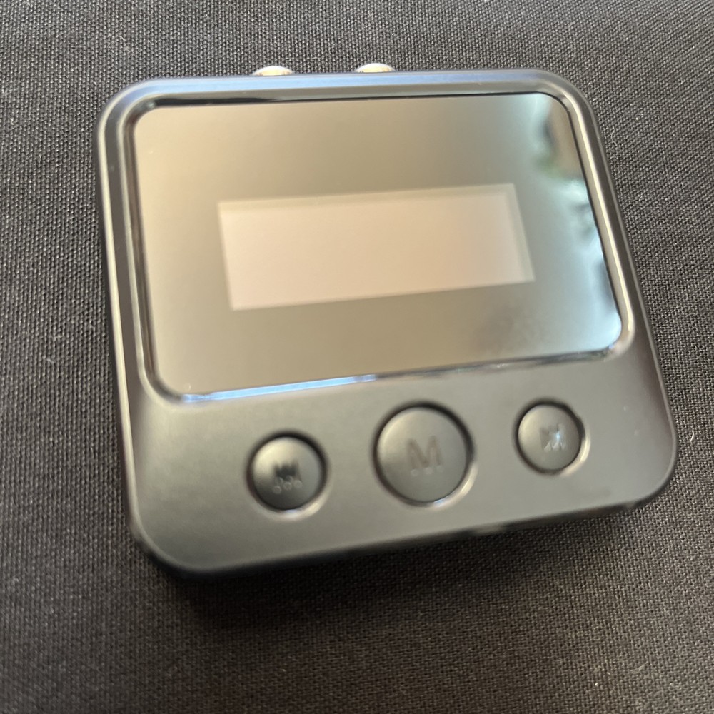 C39S Wireless Audio Transmitter Receiver LCD Screen Display Bluetooth Aux MP3