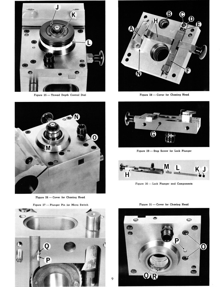 Hardinge HC Chucking Machine Auto Threading Unit Maintenance Manual #1311