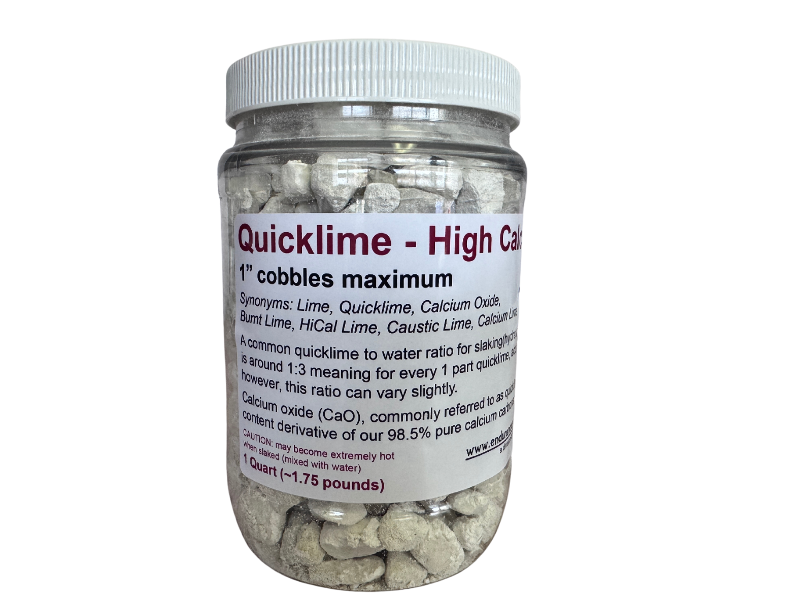 Quicklime Cobbles - High Calcium