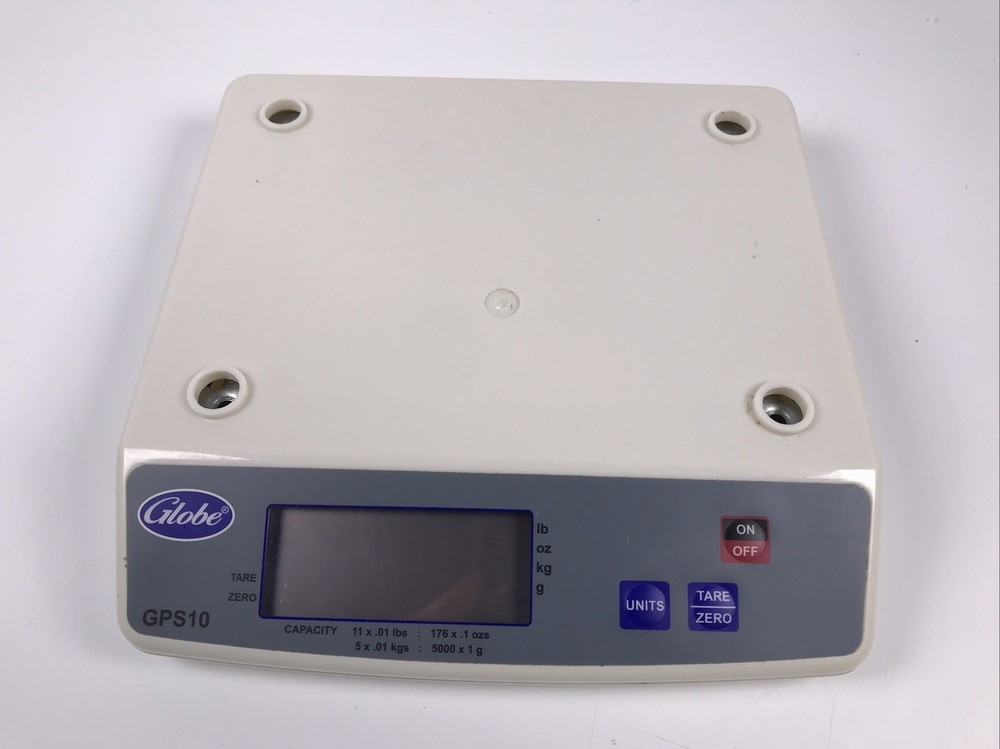 Globe GPS10 10lb Digital Portion Control Scale with LCD Digital Display