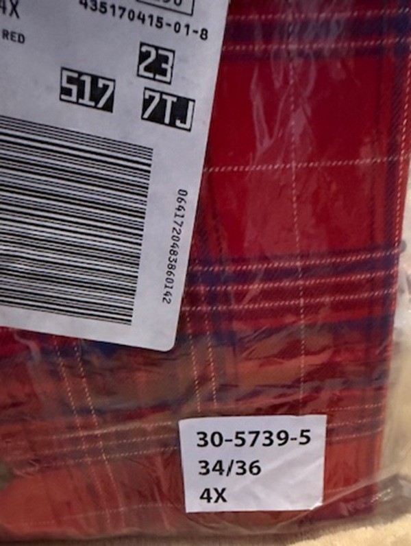 Woman Within Plus Size 4X Classic Flannel Shirt Various Colors