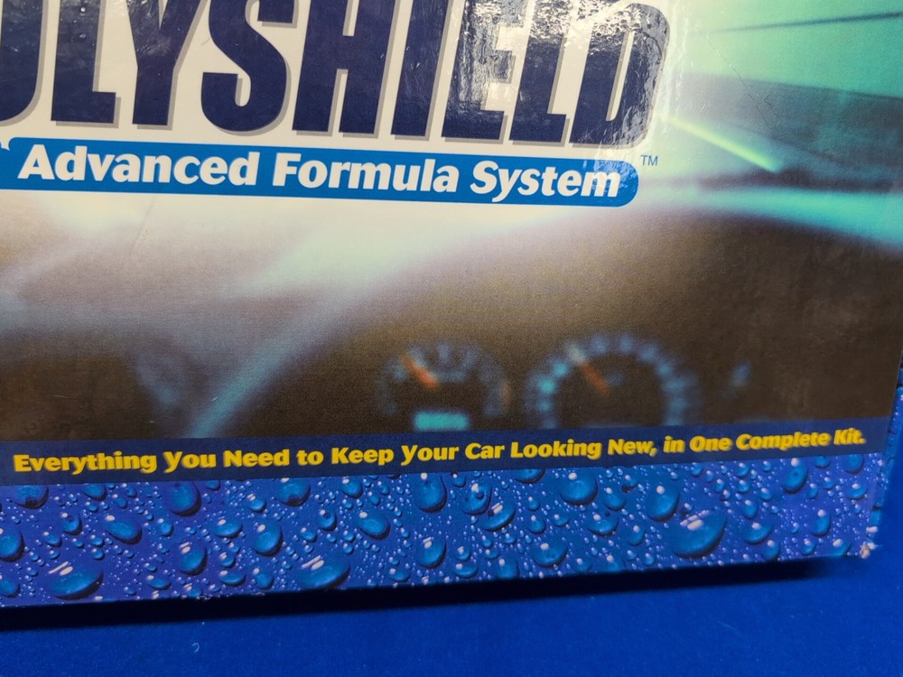 Super Polyshield Advanced Formula Car Detailing System Complete Kit New In Box