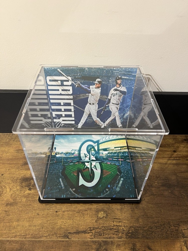 Ken Griffey Jr Custom Baseball Display or Card Display - Mariners