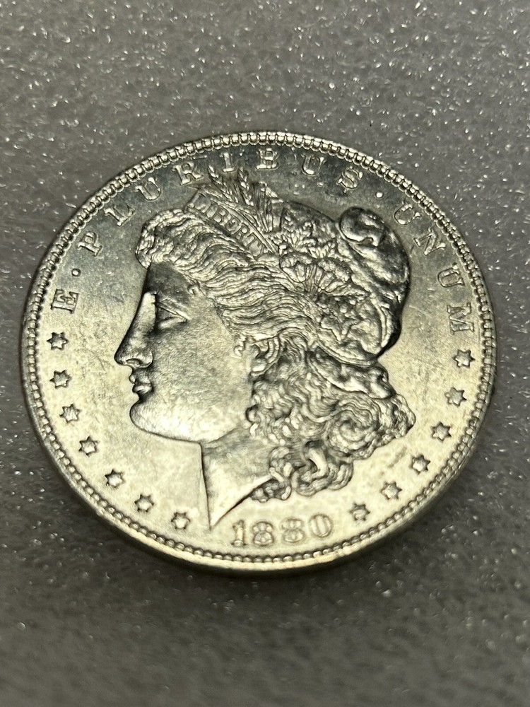 1880 Morgan Silver $1 BB-R34