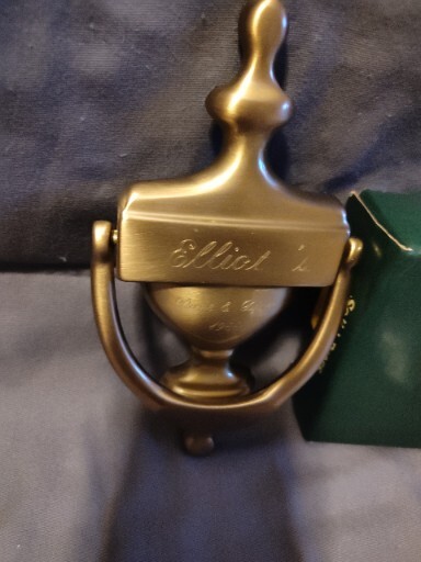Brass door knocker things remembered Open Box