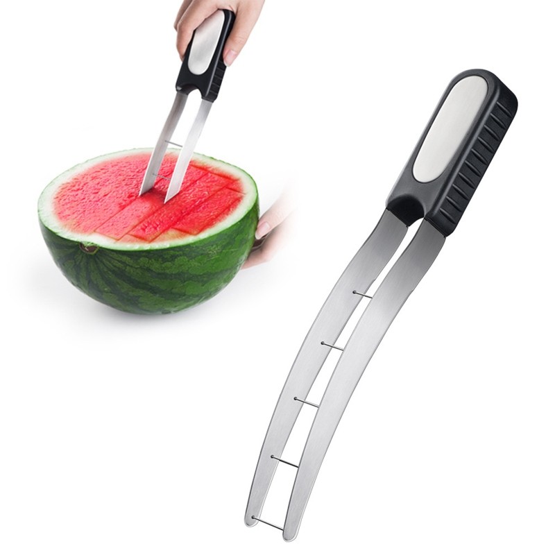 Durable Watermelon Slicer Cut Watermelon Into Cubes for Kitchen Gadgets Easy Use