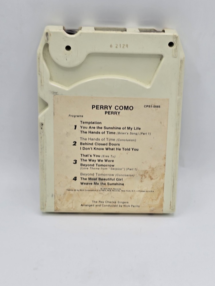 Perry Como "Perry" 8 track