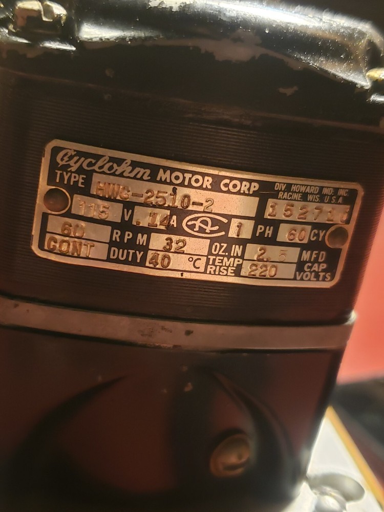 The Standard Electric Time Co. MST500 DCR Timer Clock Cycle Counter UNTESTED