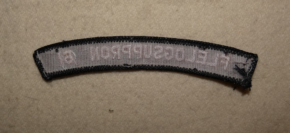 US Navy FLELOGSUPPRON Fleet Logistics Support Squadron 61 Rocker UIM Tab