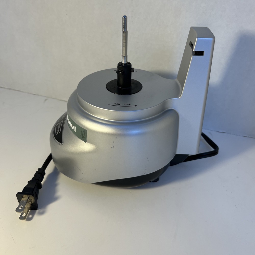 Cuisinart Mini Prep Plus MOTOR BASE ONLY Silver Model DLC-2A Tested Replacement