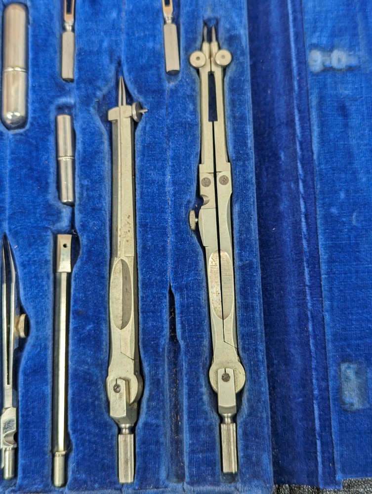K + E Doric Favorite N 9526 C Protractor Set - Incomplete