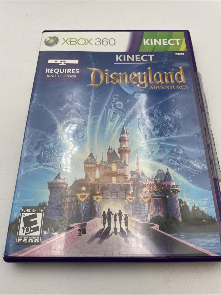 Microsoft Xbox 360 Kinect Sensor Model 1414 With Disneyland Game