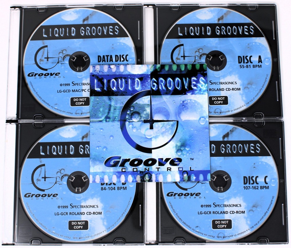 Spectrasonics Liquid Grooves Groove Control Roland Format Sample/Sampling CD