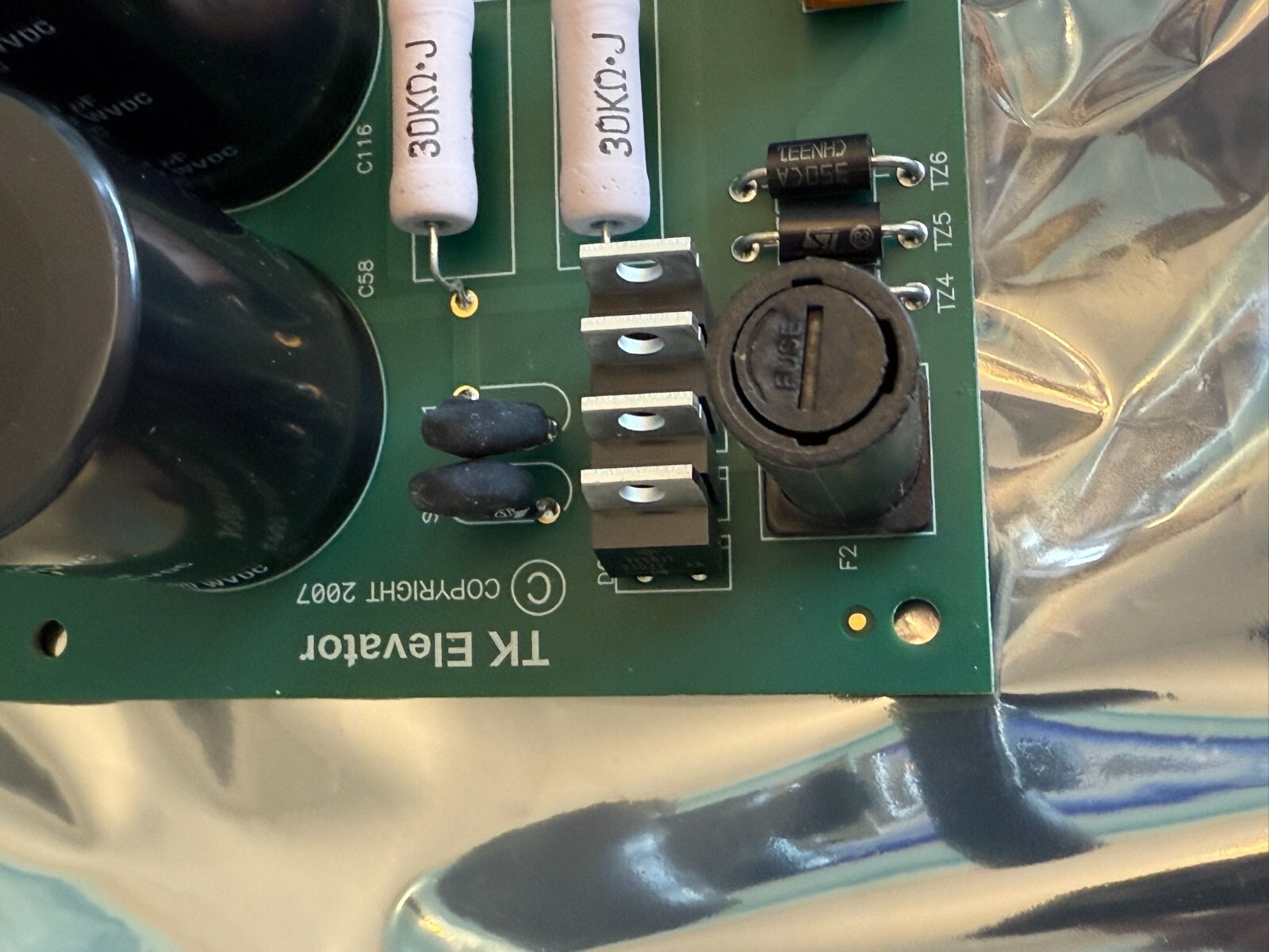 ThyssenKrupp Elevator 6300ABN3 Closed Loop Electronic Door Board w/6300HL1 New