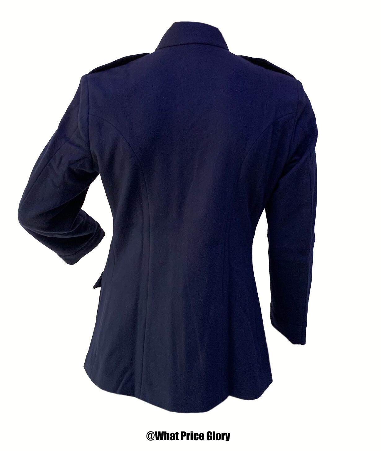 British Blue Wool Patrol Jacket