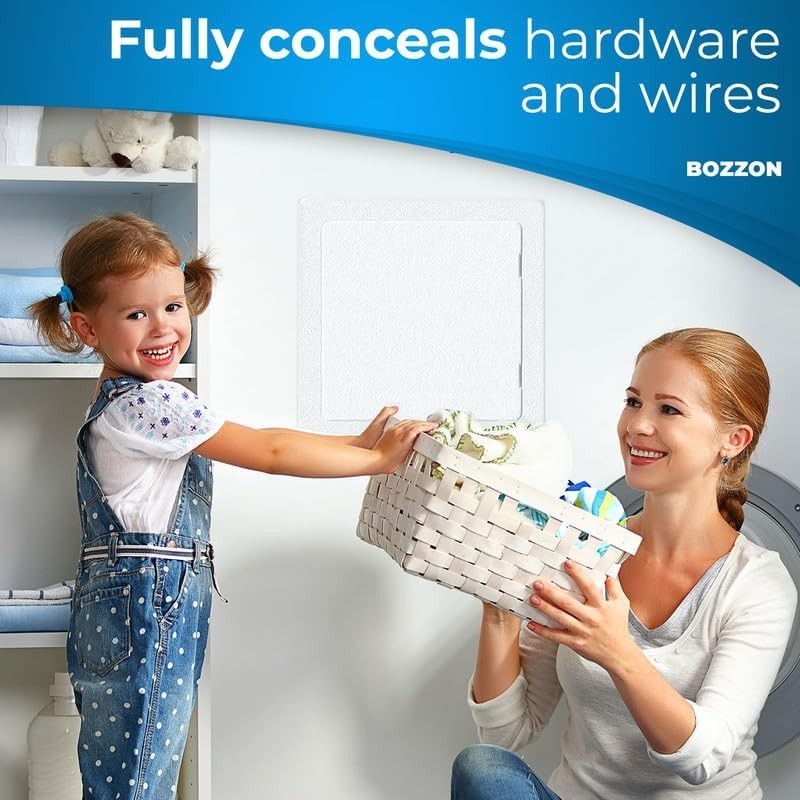 Flush Mount 8x8 Access Panel - Lightweight Drywall Cover for Seamless Repairs