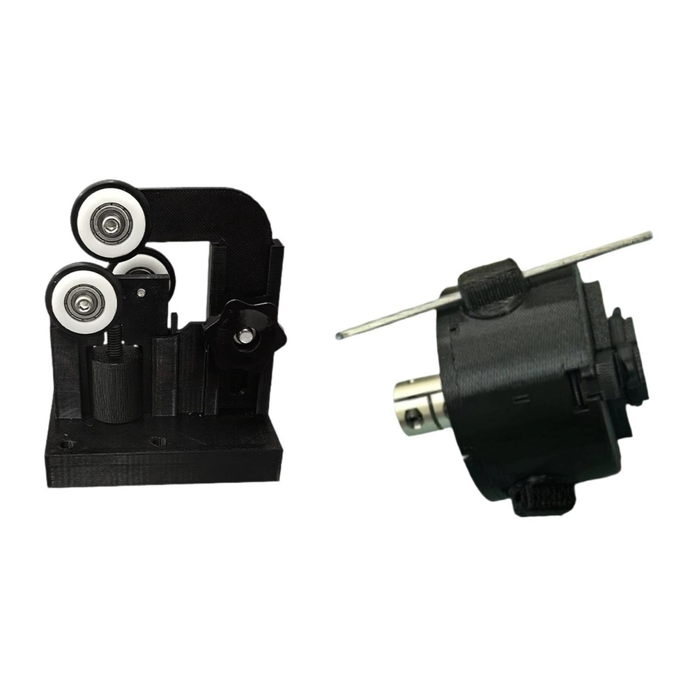 Fishing Pole Support Easy to Use Rod Wrapping Machine Three Jaw Chuck Axis