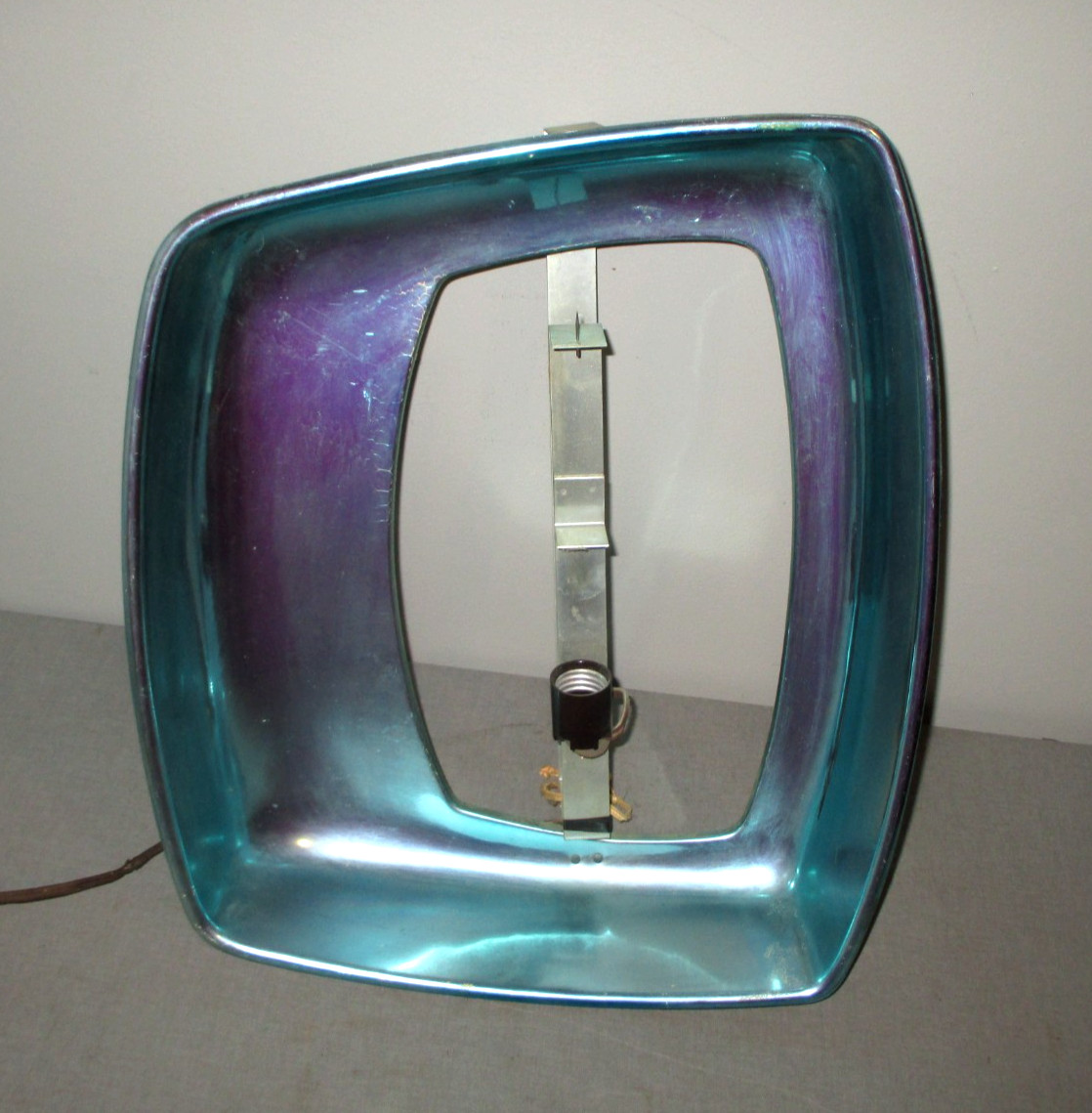 1950'S ANHEUSER-BUSCH BAVARIAN BEER -STORE BAR DISPLAY LIGHTED SPINNING CAN-18"