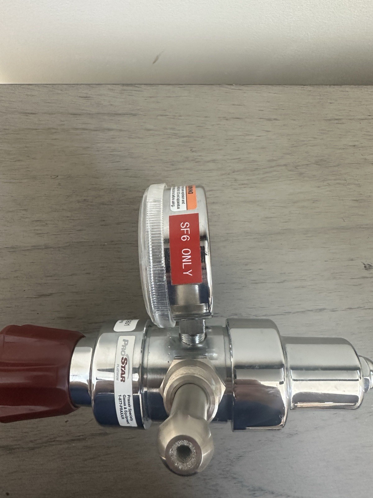 ProStar High Purity Pressure Platinum Regulator #PRS20121601 NEW- Sale Price!!