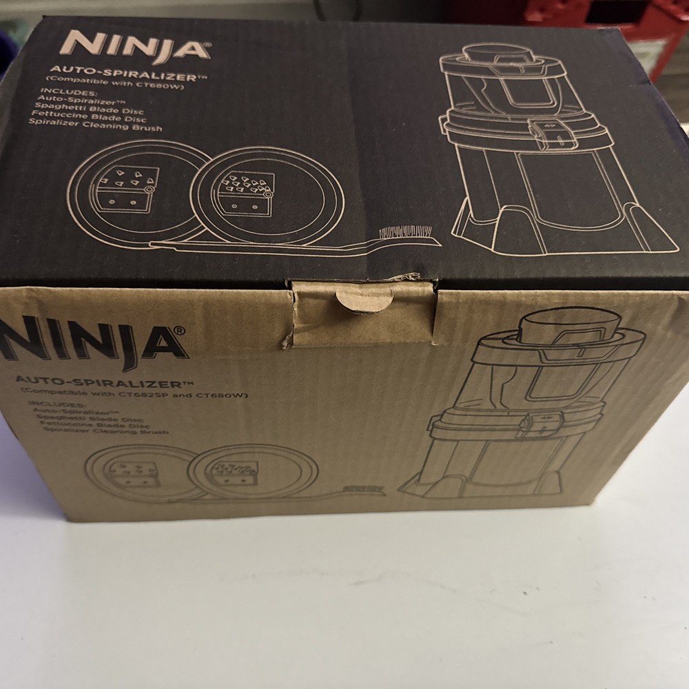 Ninja Professional Prep System & Auto-Spiralizer with Accessory Kit Open Box