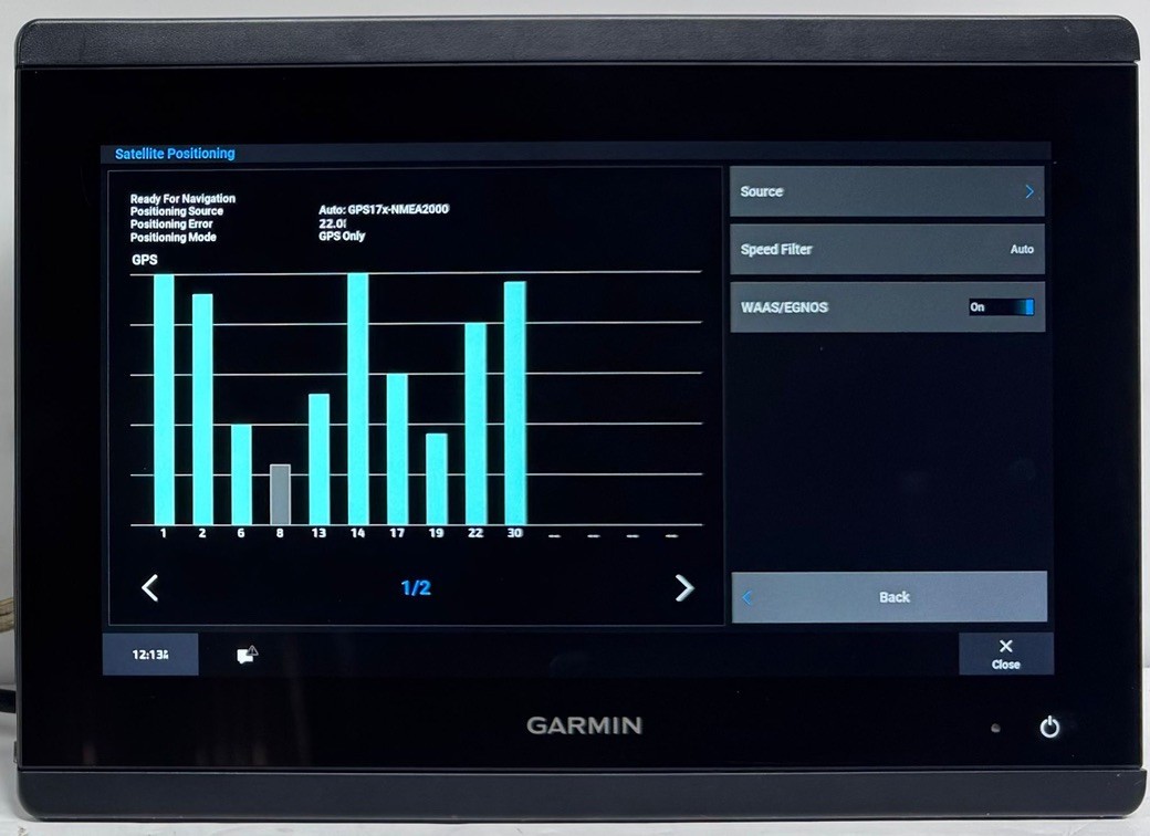 GARMIN GPSMAP 8612XSV COMBO GPS/MULTIFUNCTON DISP. FISHFINDER GN+ (010-02092-51)
