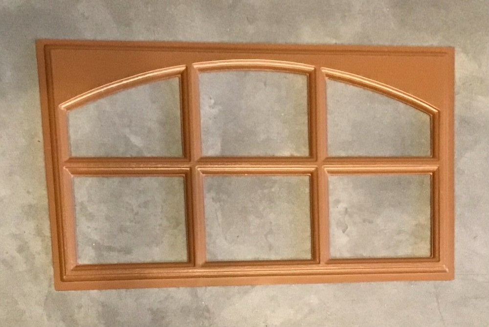4 Amarr Cascade Replacement Insert for Short Panel Amarr Garage Doors Golden Oak