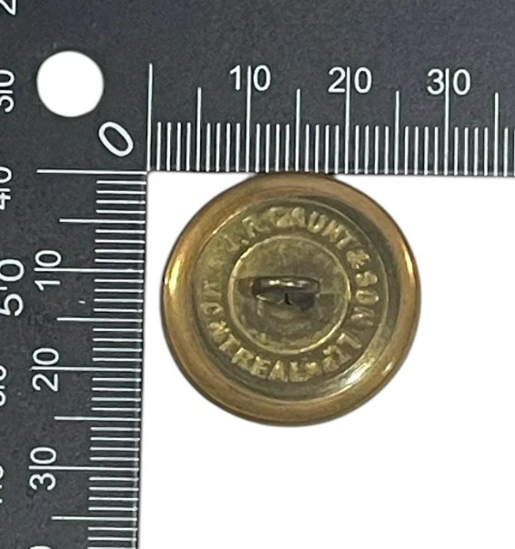 7/11th Hussars Uniform Button