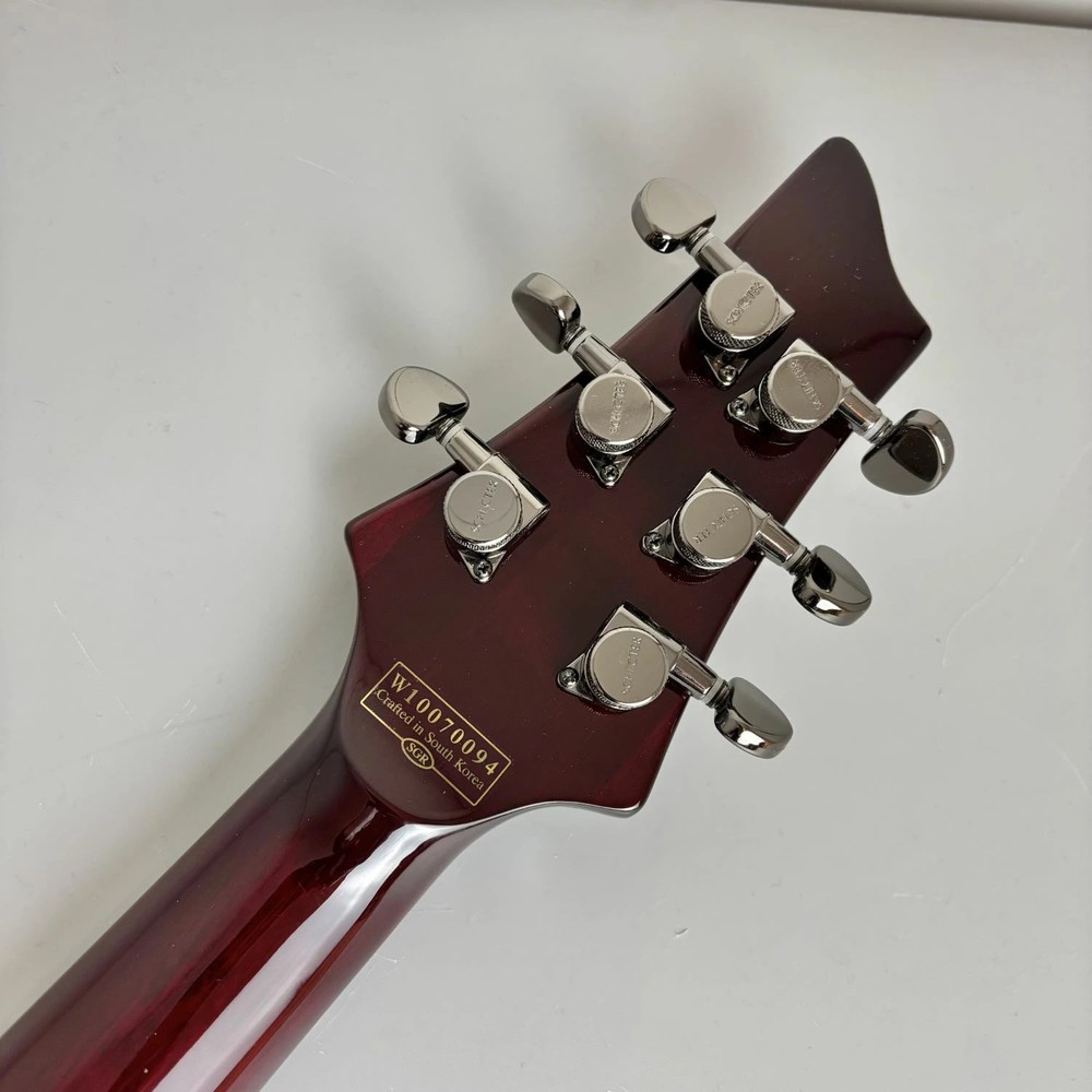 Used SCHECTER HellRaiser AD-C-1-HR Black Cherry