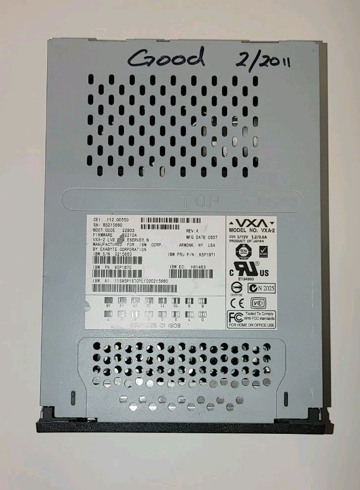 Exabyte VXA-2 Tape Drive