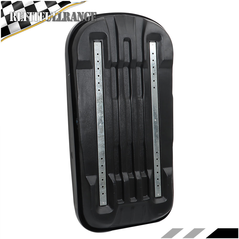 14 ft³ Heavy Duty ABS Vehicle Roof Top Storage Box Cargo Luggage With 2 Locks