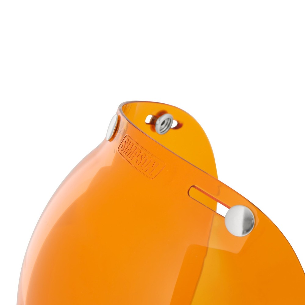 BUBA 3-SNAP BUBBLE SHIELD AMBER