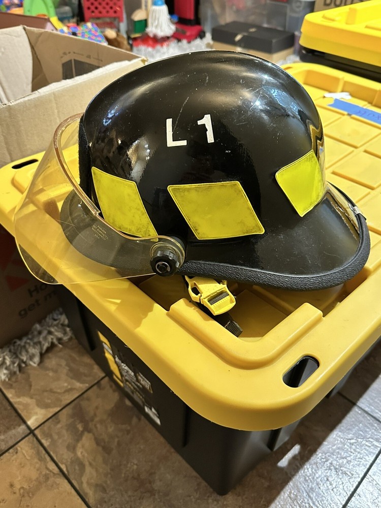 Cairns & Brothers fire helmet