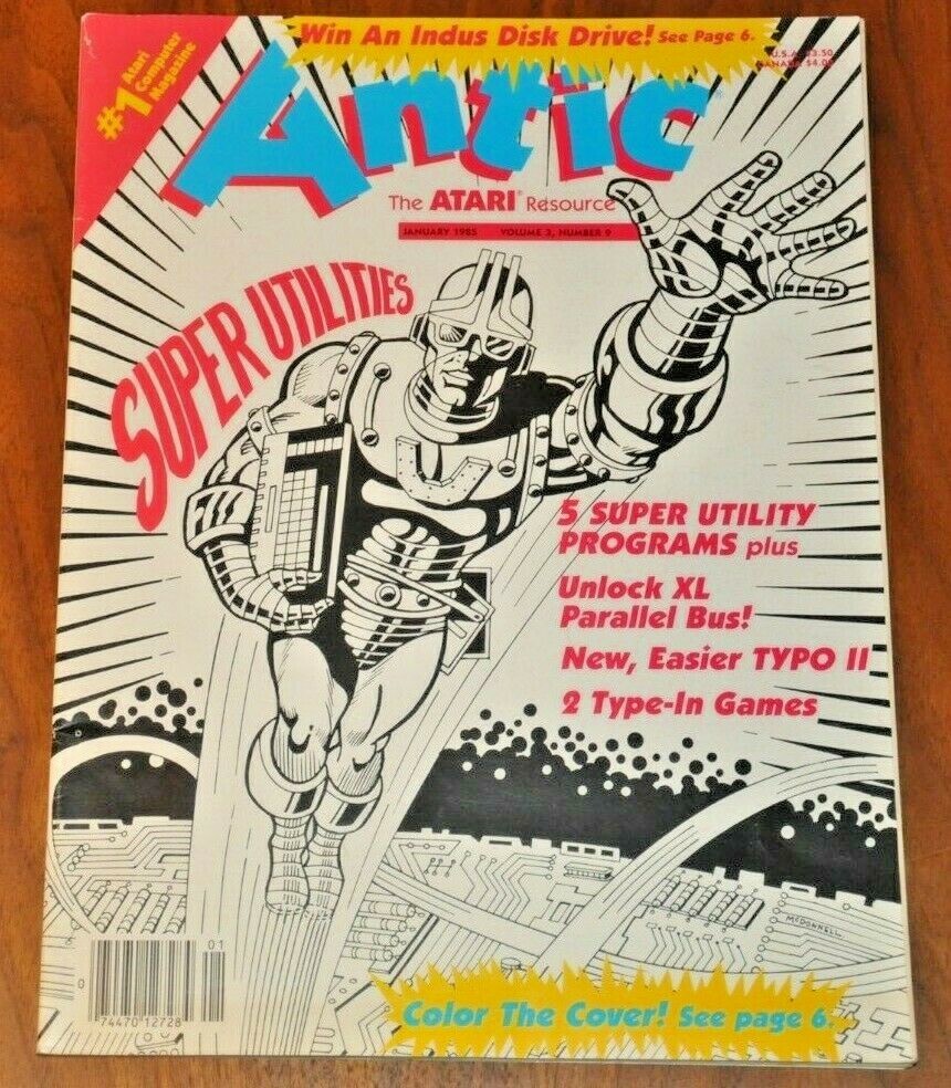 Antic - The ATARI Resource (Volume 3 Number 9, January 1985)